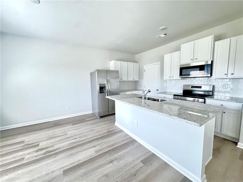Furnished interior view inside a new home in Neely Farm, Covington (Image 2). Furnished interior view inside a new home in Neely Farm, Covington (Image 2).