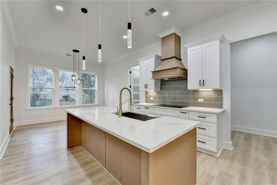 Furnished interior view inside a new home in , Lawrenceville (Image 42).