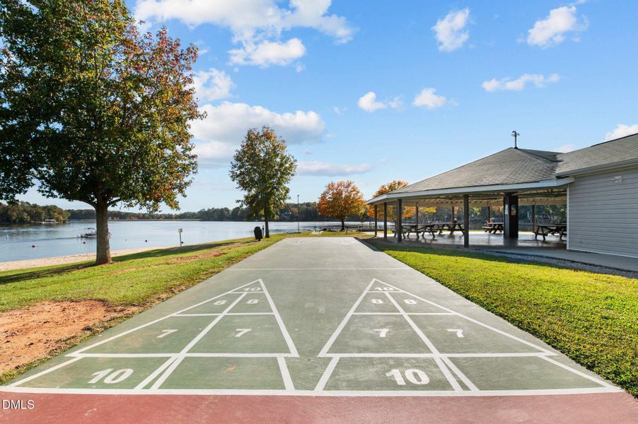 Pavilion Shuffle Board