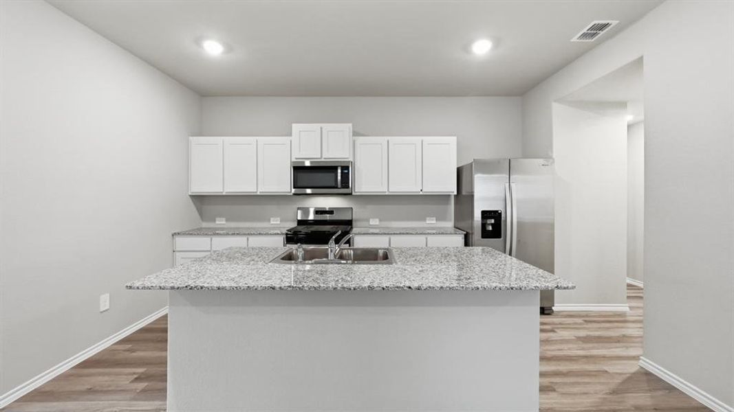 Furnished interior view inside a new home in Hickory Grove, Denton (Image 6).