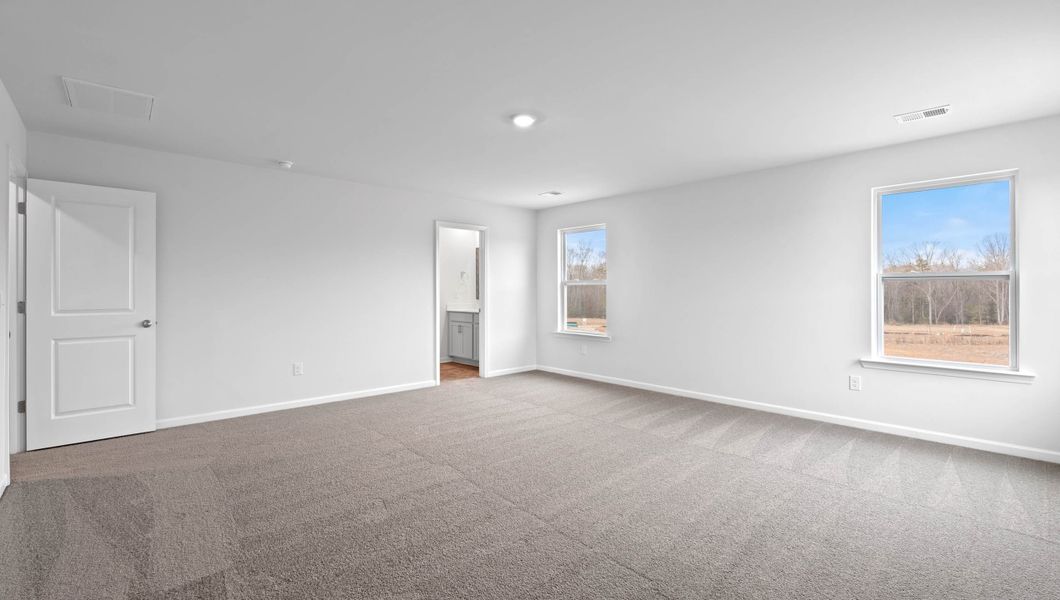 Spacious, unfurnished interior of a new home in Durbin Meadows Traditions, Fountain Inn (Image 28). Spacious, unfurnished interior of a new home in Durbin Meadows Traditions, Fountain Inn (Image 28).