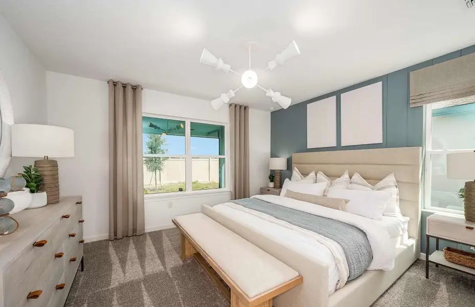 Furnished interior view inside a new home in Pioneer Ranch, Ocala (Image 3).