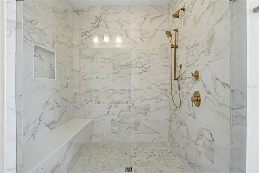 Close-up of interior finishes inside a home in Blanc, St. Petersburg (Image 20).