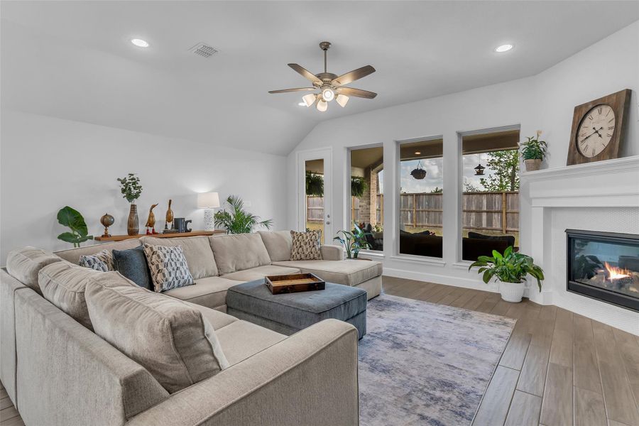 Open concept living is great for entertaining