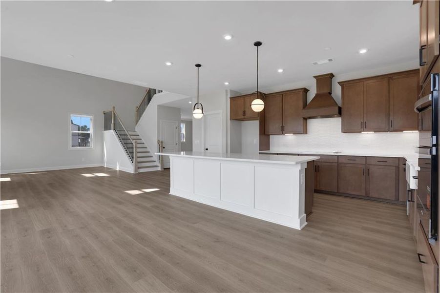 Furnished interior view inside a new home in Wisteria at GreenHouse, Marietta (Image 5).