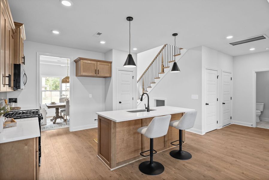 Furnished interior view inside a new home in Summerfield, Clarksville (Image 12).