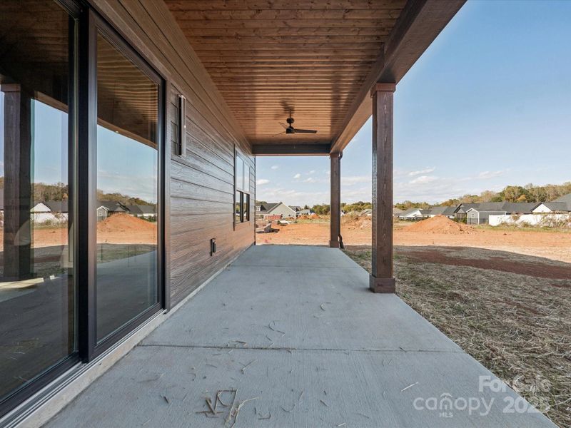 Exterior details and patio area of a home in , Salisbury (Image 3).