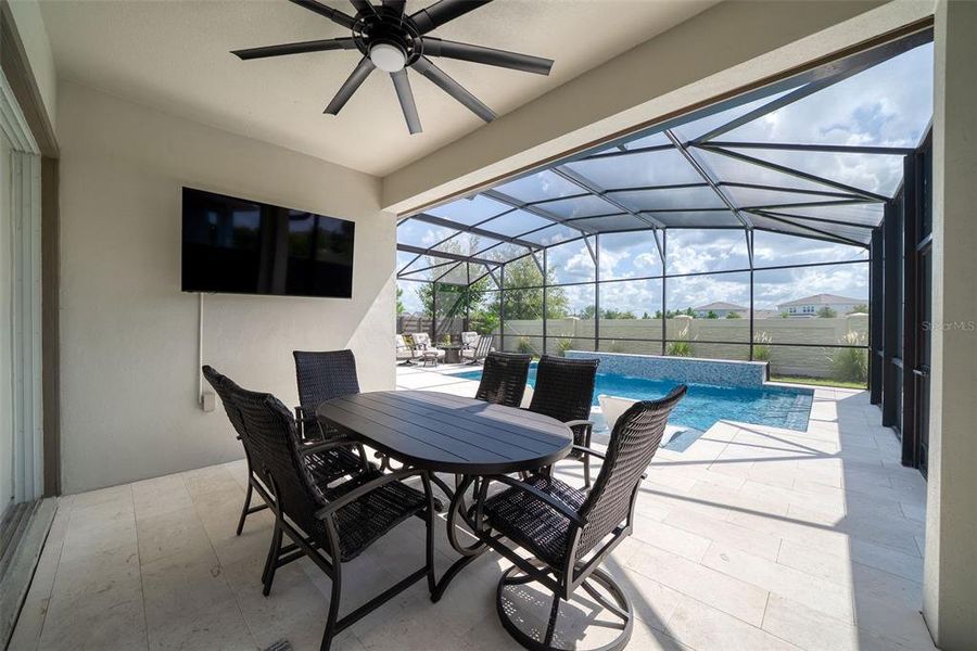 Exterior details and patio area of a home in Laureate Park, Orlando (Image 28). Exterior details and patio area of a home in Laureate Park, Orlando (Image 28).
