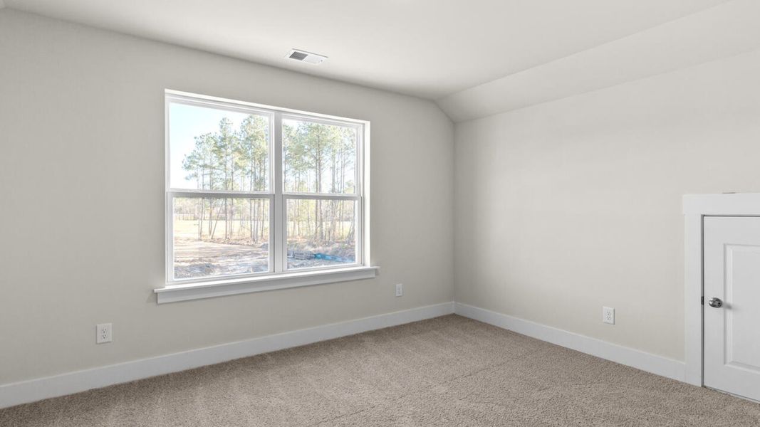 Spacious, unfurnished interior of a new home in Indigo Preserve, Leland (Image 34).