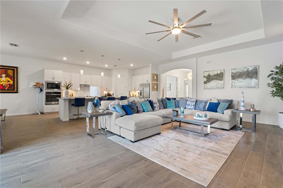 Furnished interior view inside a new home in , Punta Gorda (Image 6).