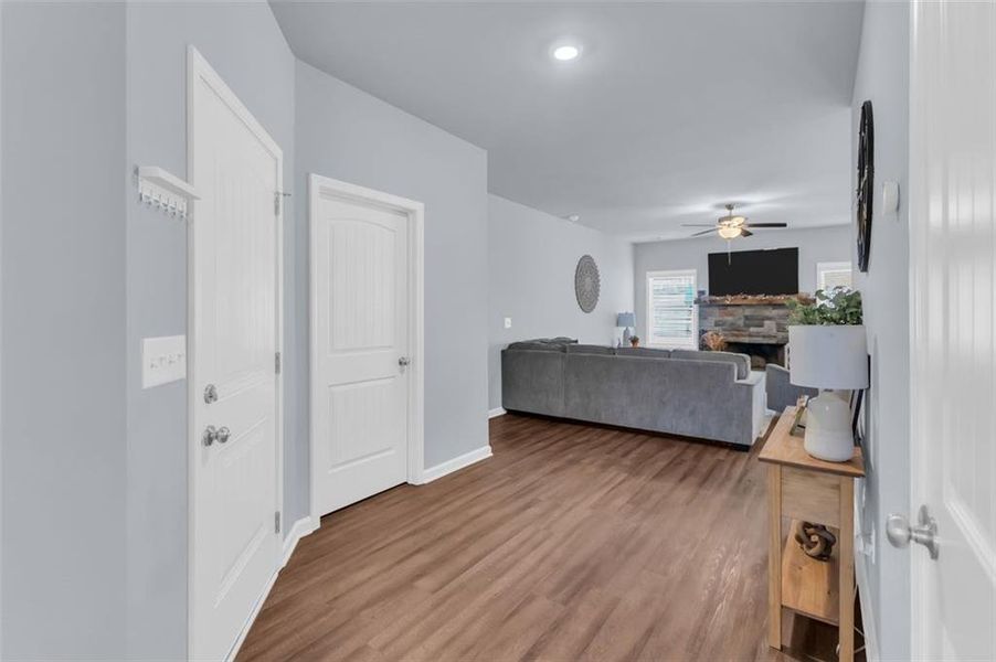 Furnished interior view inside a new home in , Clarkesville (Image 29).