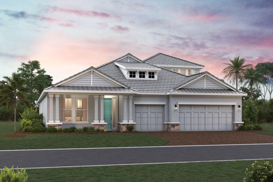 Crystal Elevation E with Bonus Room