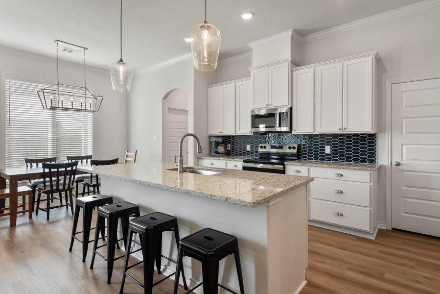 Furnished interior view inside a new home in , Bryan (Image 16).