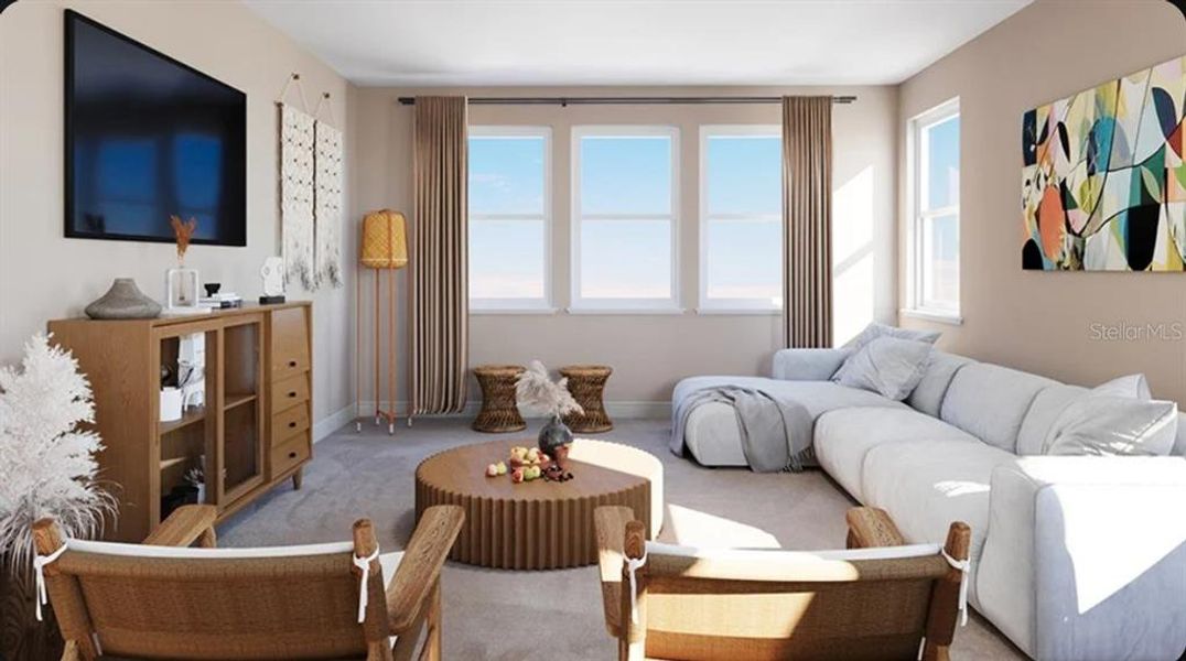 Furnished interior view inside a new home in Skye Ranch Community Group Page, Sarasota (Image 8).