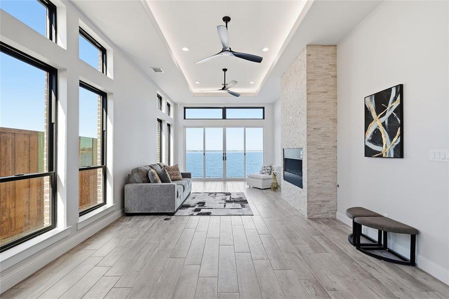 Furnished interior view inside a new home in , Forney (Image 10).