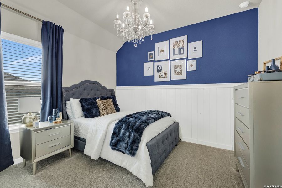 Furnished interior view inside a new home in Buffalo Crossing, Cibolo (Image 17).