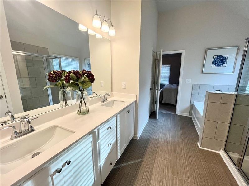 Furnished interior view inside a new home in Cascade Ridge at Niskey Lake, Atlanta (Image 6).