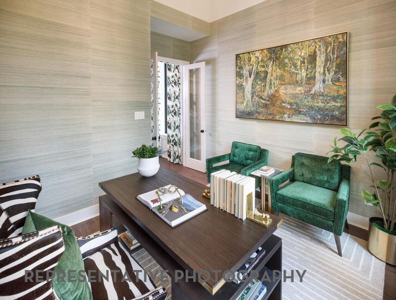 Furnished interior view inside a new home in Kresston 70s, Montgomery (Image 17).