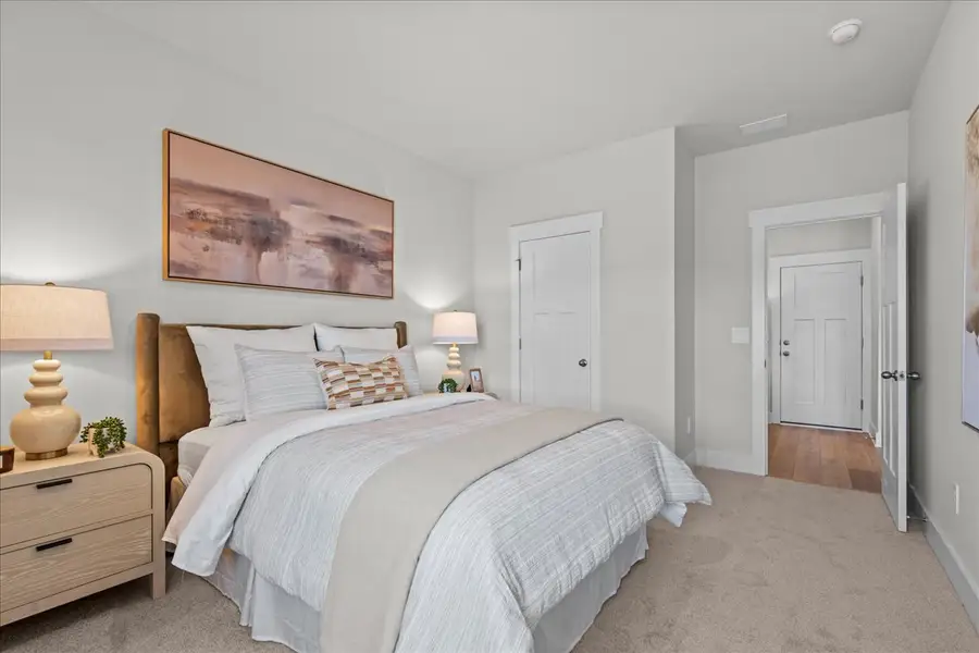 Furnished interior view inside a new home in Ashby Woods, Boiling Springs (Image 16).