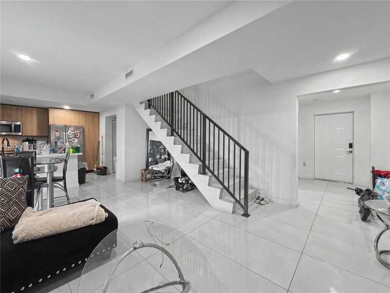 Furnished interior view inside a new home in , Florida City (Image 17).