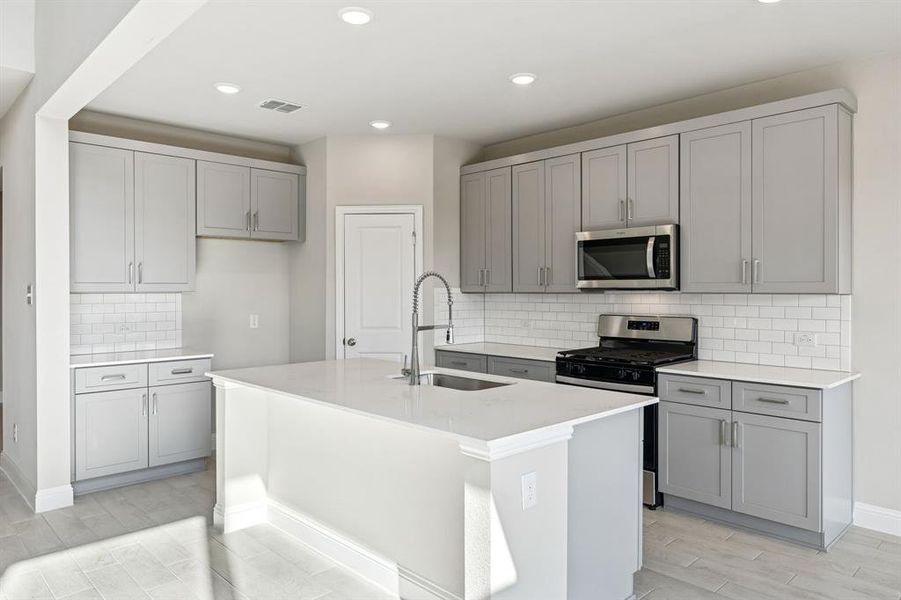 Furnished interior view inside a new home in Venetian, Weston (Image 4).