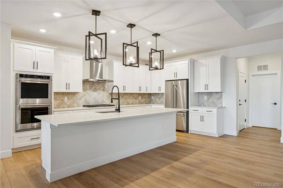 Furnished interior view inside a new home in Spring Valley Ranch, Elizabeth (Image 6).
