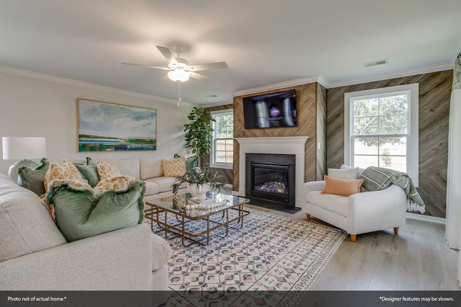 Furnished interior view inside a new home in Dove Hollow, Chesnee (Image 11).