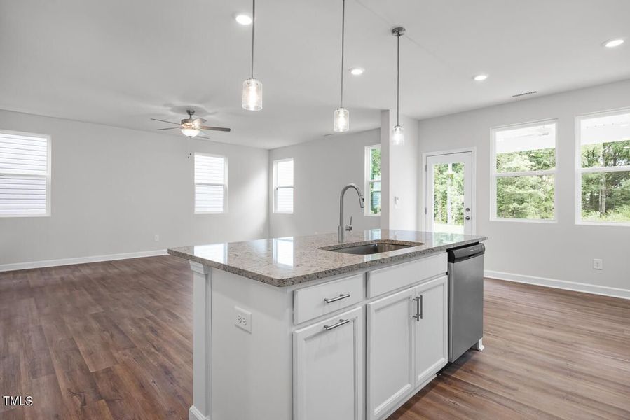 Furnished interior view inside a new home in Gregory Village, Lillington (Image 51).