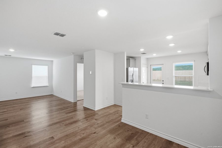 Spacious, unfurnished interior of a new home in Lily Springs, Seguin (Image 25). Spacious, unfurnished interior of a new home in Lily Springs, Seguin (Image 25).