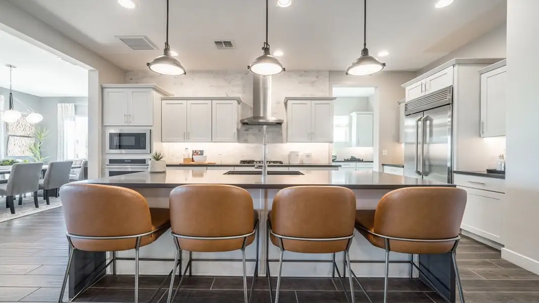 Furnished interior view inside a new home in Estrella, Goodyear (Image 4).