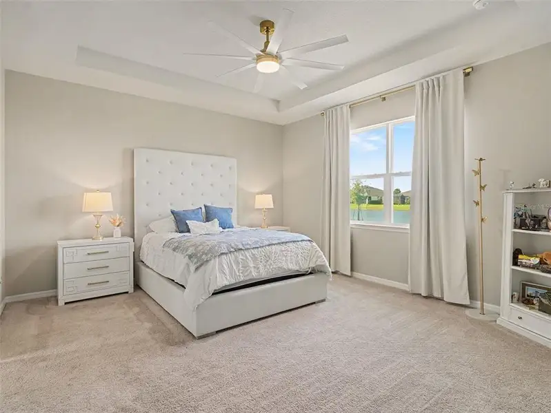 Furnished interior view inside a new home in Star Farms at Lakewood Ranch, Bradenton (Image 24).