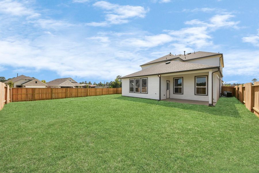 Experience outdoor living at its finest on this expansive covered patio, thoughtfully designed for BBQs and delightful outdoor dining. Experience outdoor living at its finest on this expansive covered patio, thoughtfully designed for BBQs and delightful outdoor dining.