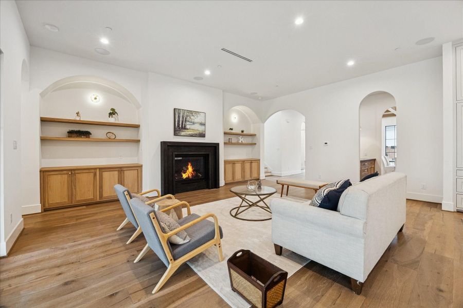 Furnished interior view inside a new home in , Spring Valley Village (Image 16). Furnished interior view inside a new home in , Spring Valley Village (Image 16).