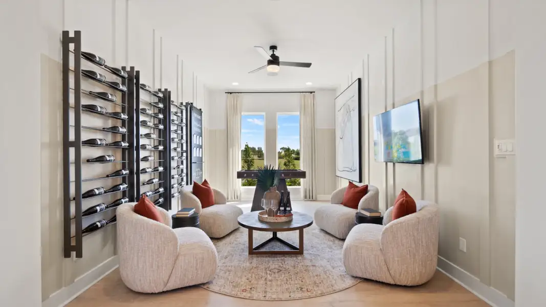 Furnished interior view inside a new home in Magnolia Bay, Nokomis (Image 11). Furnished interior view inside a new home in Magnolia Bay, Nokomis (Image 11).