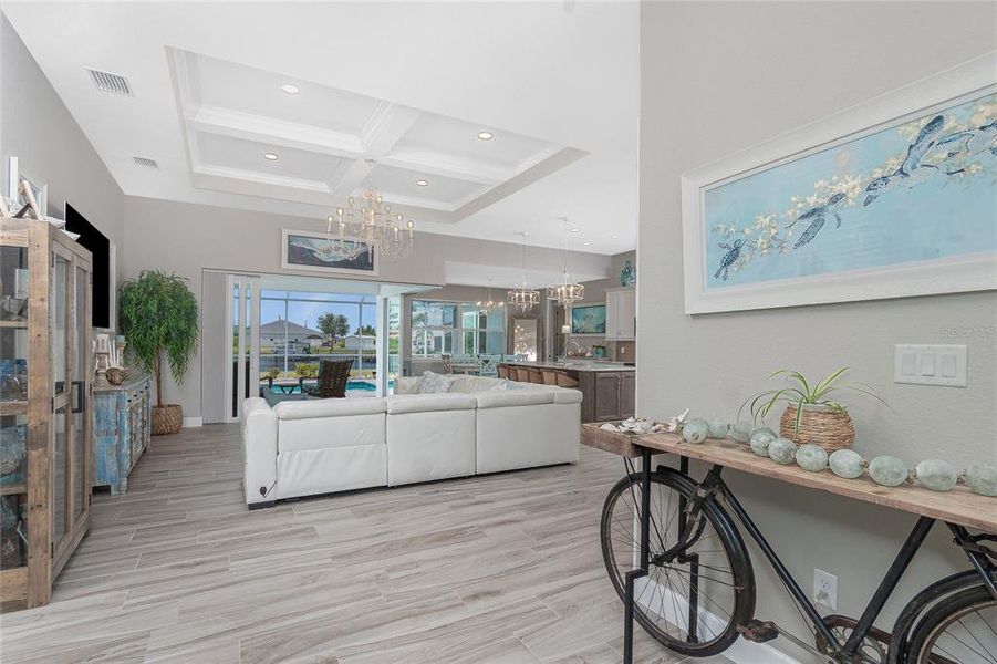 Furnished interior view inside a new home in , Port Charlotte (Image 11).