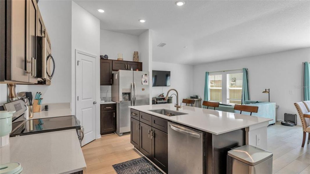 Furnished interior view inside a new home in Ranches at Lake McLeod, Eagle Lake (Image 25).