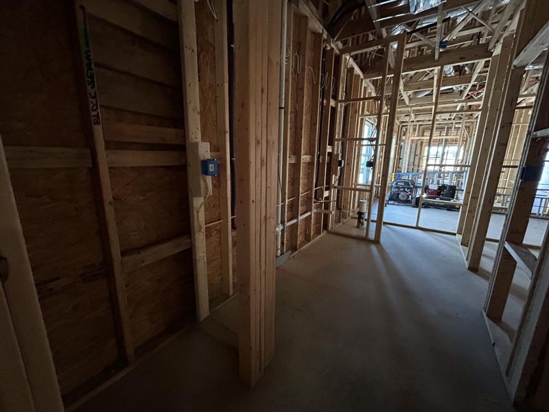 In-progress construction of a new home in Tea Farm: Presidents Series, Ravenel, SC (Image 10).