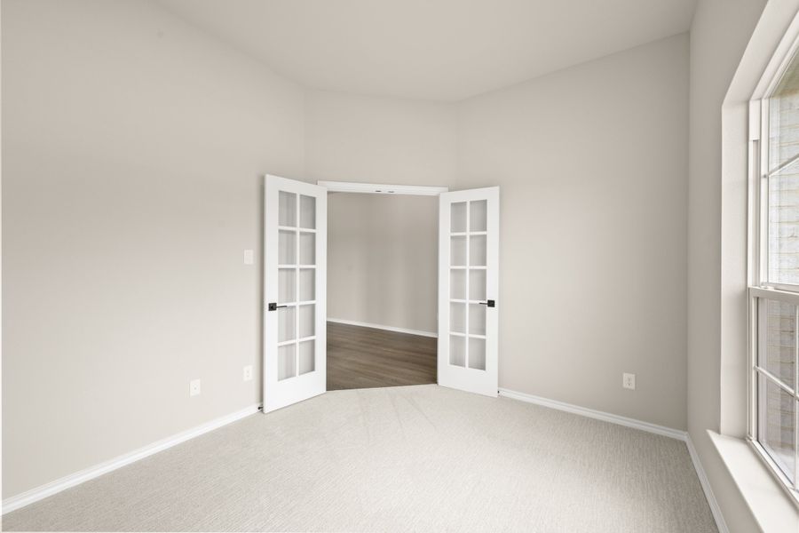 Spacious, unfurnished interior of a new home in Hunters Ridge, Crowley (Image 24).
