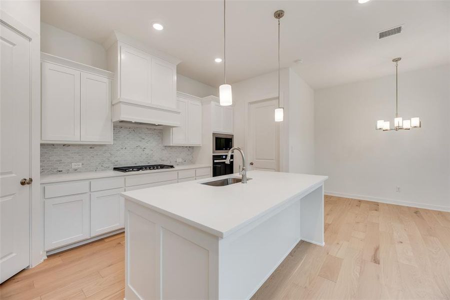 Furnished interior view inside a new home in The Grove Frisco - 40' Lots, Frisco (Image 13).