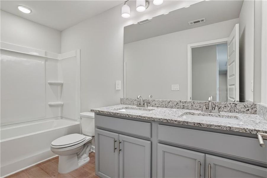 Furnished interior view inside a new home in Austin Ridge, Commerce (Image 11). Furnished interior view inside a new home in Austin Ridge, Commerce (Image 11).