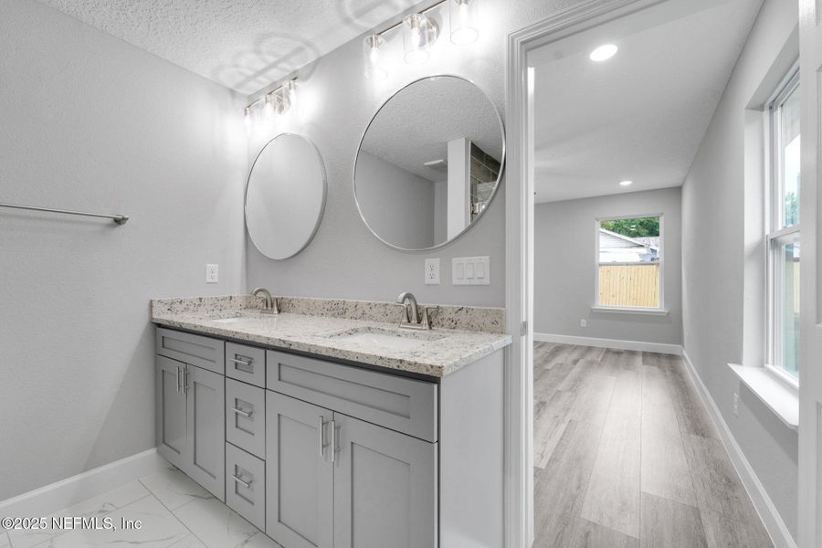 Furnished interior view inside a new home in , Jacksonville (Image 6). Furnished interior view inside a new home in , Jacksonville (Image 6).