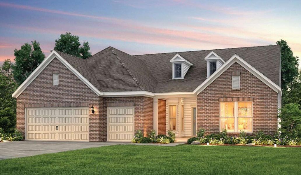 Front exterior of a new home in Sea Island Preserve, Johns Island, SC, highlighting curb appeal (Image 1).