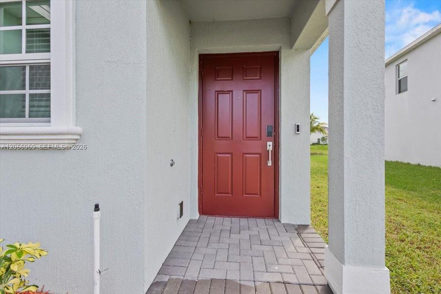 Exterior details and patio area of a home in , Palm Bay (Image 4). Exterior details and patio area of a home in , Palm Bay (Image 4).