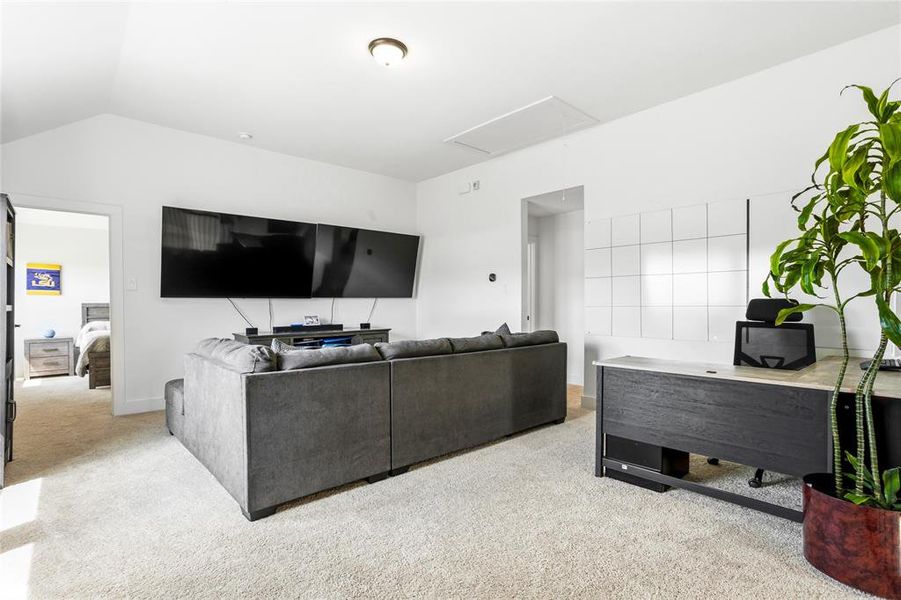 Furnished interior view inside a new home in The Villages of Hurricane Creek, Anna (Image 16).