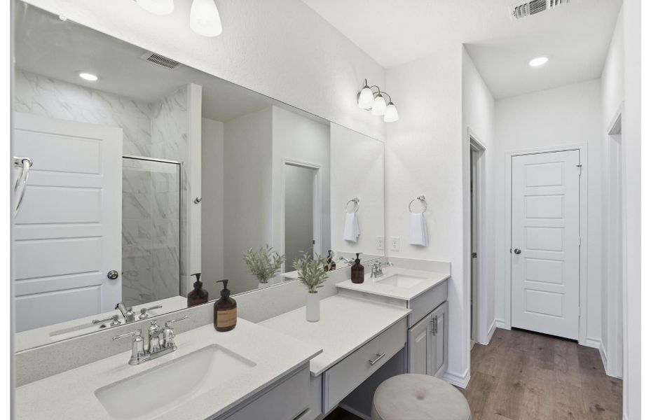 Representative furnished interior of a home built from the Keller by Pulte Homes in Dove Song, Marion (Image 8). Representative furnished interior of a home built from the Keller by Pulte Homes in Dove Song, Marion (Image 8).