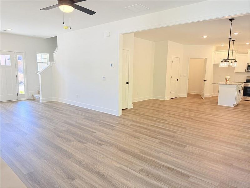 Spacious, unfurnished interior of a new home in Thunder Ridge, Dawsonville (Image 28). Spacious, unfurnished interior of a new home in Thunder Ridge, Dawsonville (Image 28).