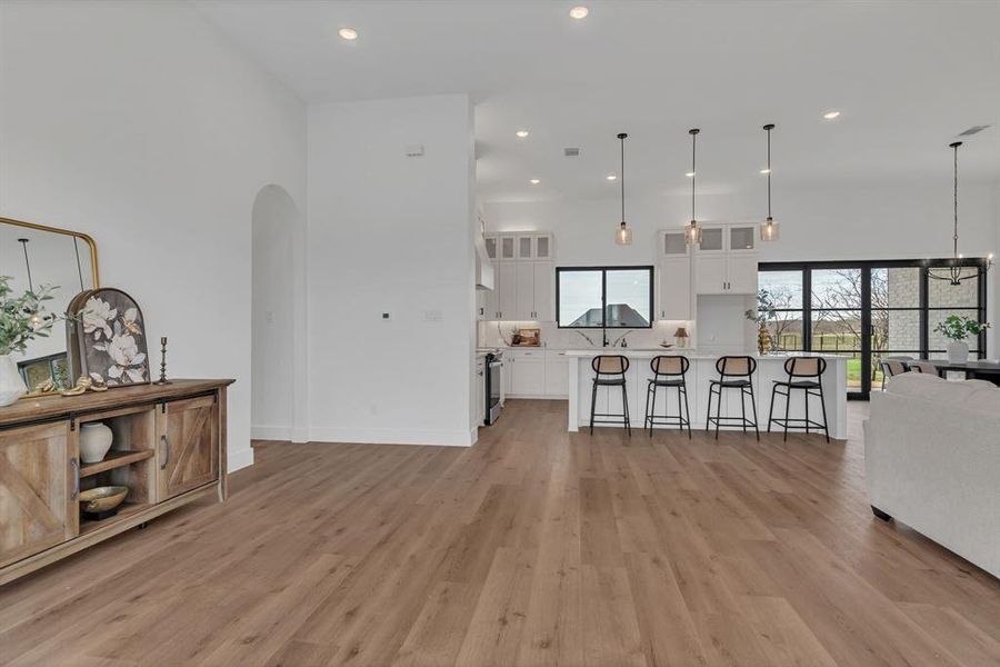 Furnished interior view inside a new home in , Joshua (Image 6).