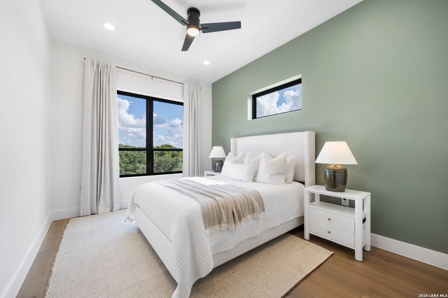 Furnished interior view inside a new home in , San Antonio (Image 6).