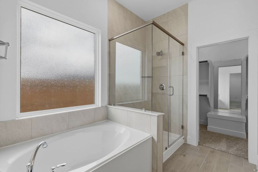 Furnished interior view inside a new home in Attwater 55s, Waller (Image 8).