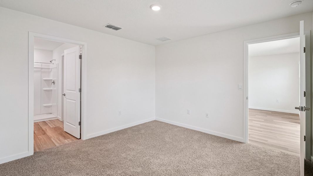Representative unfurnished interior of a home built from the Greenbriar by D.R. Horton in Somerset Bay, Spring Hill (Image 19). Representative unfurnished interior of a home built from the Greenbriar by D.R. Horton in Somerset Bay, Spring Hill (Image 19).